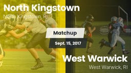 Matchup: North Kingstown vs. West Warwick  2017