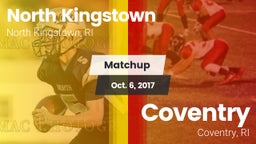 Matchup: North Kingstown vs. Coventry  2017