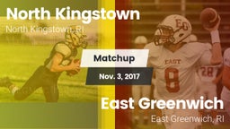 Matchup: North Kingstown vs. East Greenwich  2017