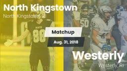 Matchup: North Kingstown vs. Westerly  2018