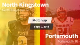 Matchup: North Kingstown vs. Portsmouth  2018