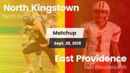 Matchup: North Kingstown vs. East Providence  2018