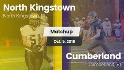 Matchup: North Kingstown vs. Cumberland  2018