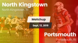 Matchup: North Kingstown vs. Portsmouth  2019