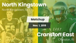 Matchup: North Kingstown vs. Cranston East  2019