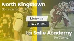 Matchup: North Kingstown vs. La Salle Academy 2019