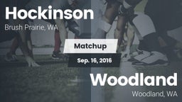 Matchup: Hockinson HS vs. Woodland  2016