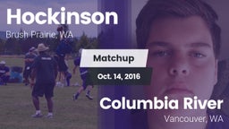Matchup: Hockinson HS vs. Columbia River  2016