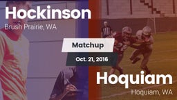 Matchup: Hockinson HS vs. Hoquiam  2016