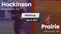 Matchup: HOCKINSON HAWKS vs. Prairie  2017