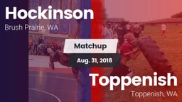 Matchup: HOCKINSON HAWKS vs. Toppenish  2018