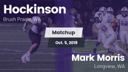 Matchup: HOCKINSON HAWKS vs. Mark Morris  2018