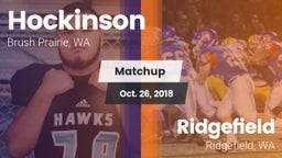 Matchup: HOCKINSON HAWKS vs. Ridgefield  2018