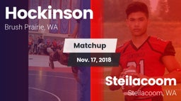 Matchup: HOCKINSON HAWKS vs. Steilacoom  2018