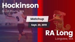 Matchup: HOCKINSON HAWKS vs. RA Long  2019