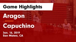 Aragon  vs Capuchino Game Highlights - Jan. 16, 2019