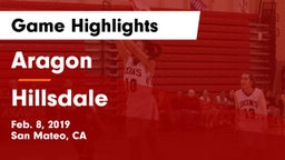 Aragon  vs Hillsdale Game Highlights - Feb. 8, 2019