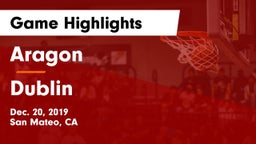 Aragon  vs Dublin  Game Highlights - Dec. 20, 2019