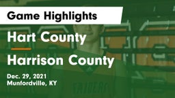 Hart County  vs Harrison County  Game Highlights - Dec. 29, 2021