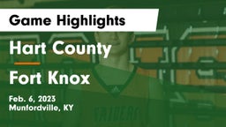 Hart County  vs Fort Knox  Game Highlights - Feb. 6, 2023