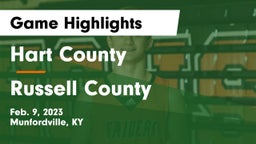 Hart County  vs Russell County  Game Highlights - Feb. 9, 2023
