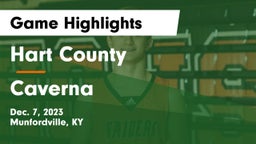 Hart County  vs Caverna  Game Highlights - Dec. 7, 2023