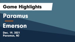 Paramus  vs Emerson Game Highlights - Dec. 19, 2021