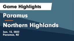 Paramus  vs Northern Highlands  Game Highlights - Jan. 13, 2022