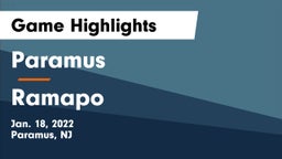 Paramus  vs Ramapo  Game Highlights - Jan. 18, 2022