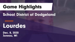 School District of Dodgeland vs Lourdes  Game Highlights - Dec. 8, 2020