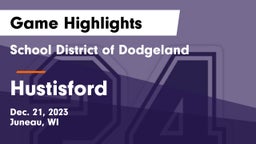 School District of Dodgeland vs Hustisford  Game Highlights - Dec. 21, 2023