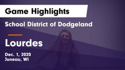 School District of Dodgeland vs Lourdes  Game Highlights - Dec. 1, 2020