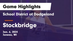 School District of Dodgeland vs Stockbridge  Game Highlights - Jan. 6, 2024