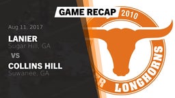 Recap: Lanier  vs. Collins Hill  2017