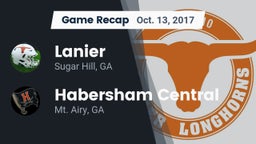 Recap: Lanier  vs. Habersham Central 2017