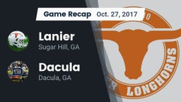 Recap: Lanier  vs. Dacula  2017