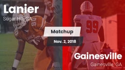 Matchup: Lanier  vs. Gainesville  2018