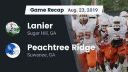 Recap: Lanier  vs. Peachtree Ridge  2019
