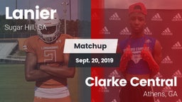 Matchup: Lanier  vs. Clarke Central  2019