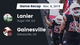 Recap: Lanier  vs. Gainesville  2019