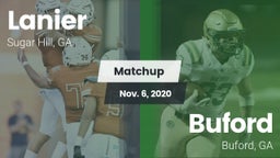 Matchup: Lanier  vs. Buford  2020