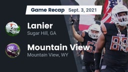Recap: Lanier  vs. Mountain View  2021