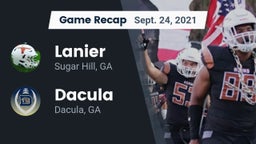 Recap: Lanier  vs. Dacula  2021