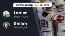 Recap: Lanier  vs. Shiloh  2022