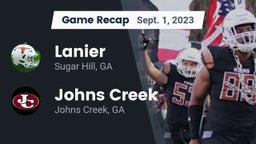 Recap: Lanier  vs. Johns Creek  2023