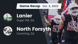 Recap: Lanier  vs. North Forsyth  2023