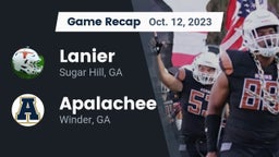 Recap: Lanier  vs. Apalachee  2023