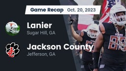 Recap: Lanier  vs. Jackson County  2023