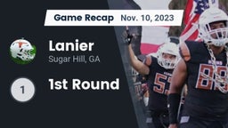 Recap: Lanier  vs. 1st Round 2023