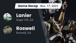 Recap: Lanier  vs. Roswell  2023
